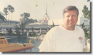 Bob Johnson Disneyland Diver
