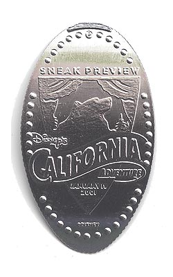 CM0009 Disney's California Adventure Sneak Preview coin 