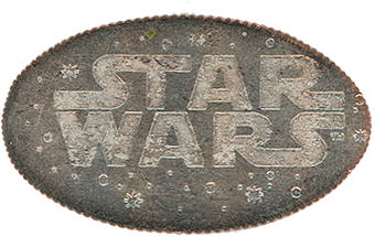 DCA Star Wars pressed quarter stampback.