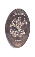 DL0454 Mickey Mouse pressed nickel