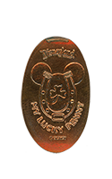 DN0060 Three Leaf Clover Lucky Penny Prototype Pressed Penny