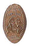 DR0070 RETIRED 2003 BREAKFAST WITH CHIP ’N’ DALE pressed penny image.