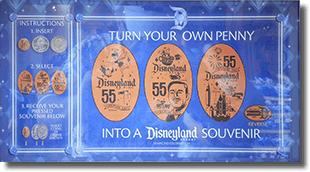 Downtown Disney Pressed Penny Marquee Machine #2 DR0159-161 on May 21, 2015