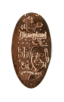 DR0160 60th Opening Day Walt Disney pressed penny