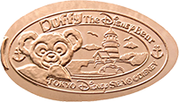 Duffy pressed penny from Japan
