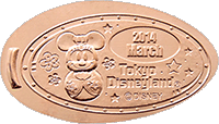 Minnie Coin of the Month  Pressed Penny