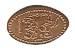 Disneyland pressed penny picture.