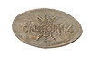 Larger pressed penny image. Select FRAMES in the top right corner or CTRL click to open in a new tab. Default is a pop-up window!