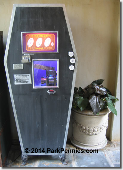 The Nightmare Before Christmas elongated quarter machine. It calls to me!
