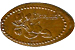 Disneyland blank back DR0085 Test Roll pressed coin collection