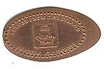 Disneyland Pressed Penny Picture
