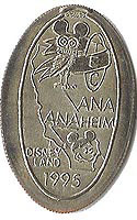 Disneyland Pressed Penny Picture