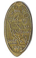 Disneyland Pressed Penny Picture