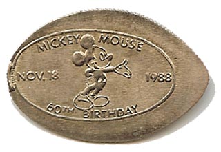 Disneyland penny DW0007n