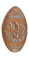 Picture of Hong Kong Disneyland pressed pennies or Magical Coin Souvenirs.