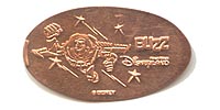 Picture of Hong Kong Disneyland pressed pennies or Magical Coin Souvenirs.