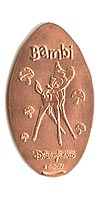 Picture of Hong Kong Disneyland pressed pennies or Magical Coin Souvenirs.