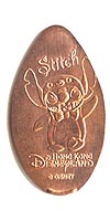 Picture of Hong Kong Disneyland pressed pennies or Magical Coin Souvenirs.
