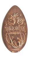 Picture of Hong Kong Disneyland pressed pennies or Magical Coin Souvenirs.