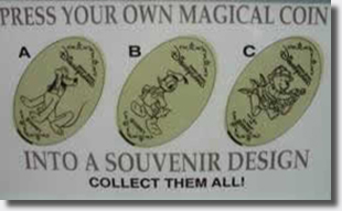 Hong Kong Disneyland Magical Coins