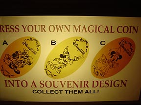 Hong Kong Disneyland Magical Coins