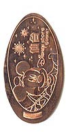 Sendai Toei Plaza Disney Store Mickey Mouse Pressed Penny Medal 