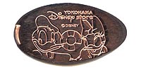 Click to zoom this Tokyo Disneyland picture of a Pressed Penny or medal