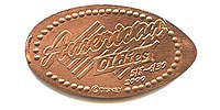 Tokyo Disneyland Pressed Penny Picture
