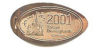 Tokyo Disneyland Pressed Penny Picture