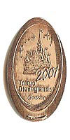 Tokyo Disneyland Pressed Penny Picture