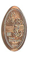 Tokyo Disneyland Pressed Penny Picture