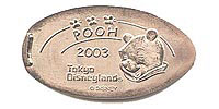 Tokyo Disneyland Pressed Penny Picture