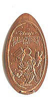 HALLOWEEN 2003, Mickey Mouse Tokyo Disneyland Pressed Penny Picture