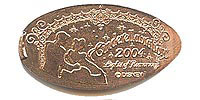 Click to zoom this Tokyo Disneyland picture of a Pressed Penny or medal