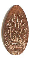 Click to zoom this Tokyo Disneyland picture of a Pressed Penny or medal