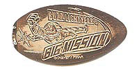 Click to zoom this Tokyo Disneyland picture of a Pressed Penny or medal