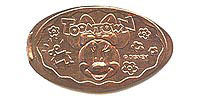 Click to zoom this Tokyo Disneyland picture of a Pressed Penny or medal