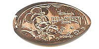Click to zoom this Tokyo Disneyland picture of a Pressed Penny or medal