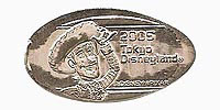 Click to zoom this Tokyo Disneyland picture of a Pressed Penny or medal