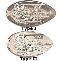 Tokyo Disneyland Pressed Penny Picture