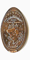 Click to zoom this Tokyo Disneyland picture of a Pressed Penny or medal