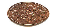 Click to zoom this Tokyo Disneyland picture of a Pressed Penny or medal