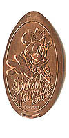 BLAZING RHYTHMS 2005  Tokyo Disneyland Pressed Penny or Nickel souvenir medal