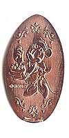 Click to zoom this Tokyo Disneyland picture of a Pressed Penny or medal