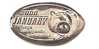 Tokyo Disneyland Pressed Penny Metal tdl0602.jpg - 27224 Bytes
