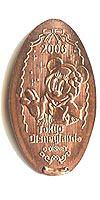 Click to zoom this Tokyo Disneyland picture of a Pressed Penny or medal
