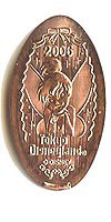 Click to zoom this Tokyo Disneyland picture of a Pressed Penny or medal
