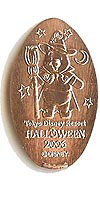 Click to zoom this Tokyo Disneyland picture of a Pressed Penny or medal