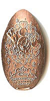 Click to zoom this Tokyo Disneyland picture of a Pressed Penny or medal