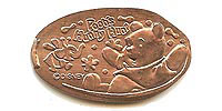 Click to zoom this Tokyo Disneyland picture of a Pressed Penny or medal